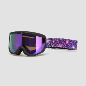Volcom Footprints Snow Goggles Mike Ravelson/Purple Chrome   Bonus Lens Yellow