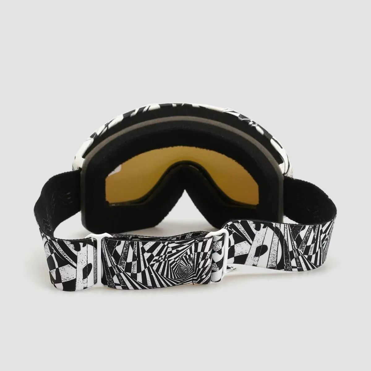 Volcom Footprints Snow Goggles Op Art/Purple Chrome   Bonus Lens Yellow