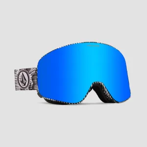 Volcom Odyssey Snow Goggles Jamie Lynn/Blue Chrome   Bonus Lens Yellow