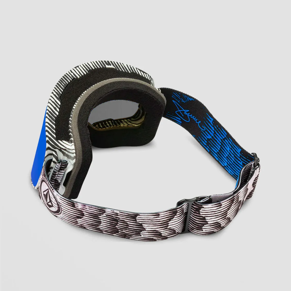 Volcom Odyssey Snow Goggles Jamie Lynn/Blue Chrome   Bonus Lens Yellow
