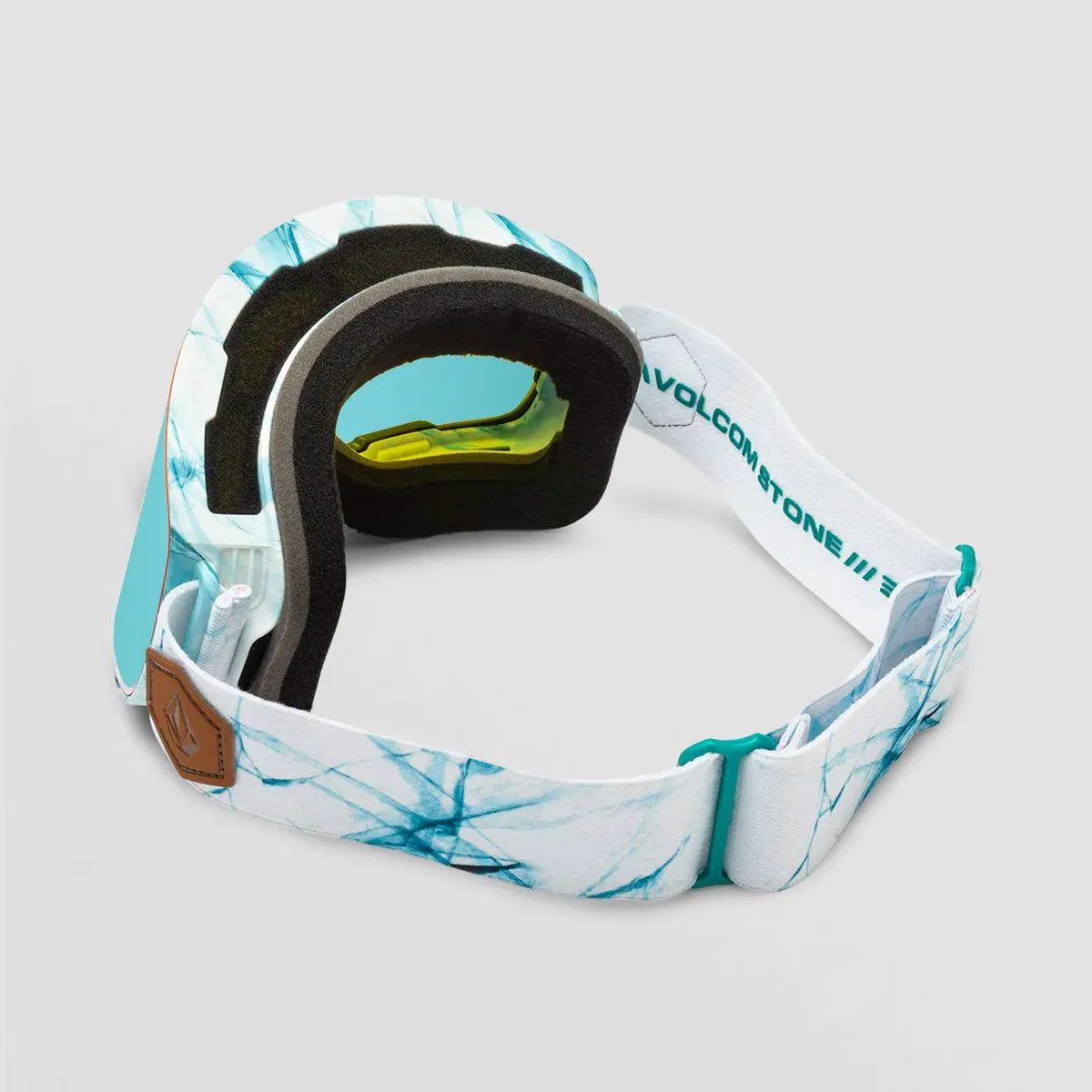 Volcom Odyssey Snow Goggles White Ice/Ice Chrome   Bonus Lens Dark Grey