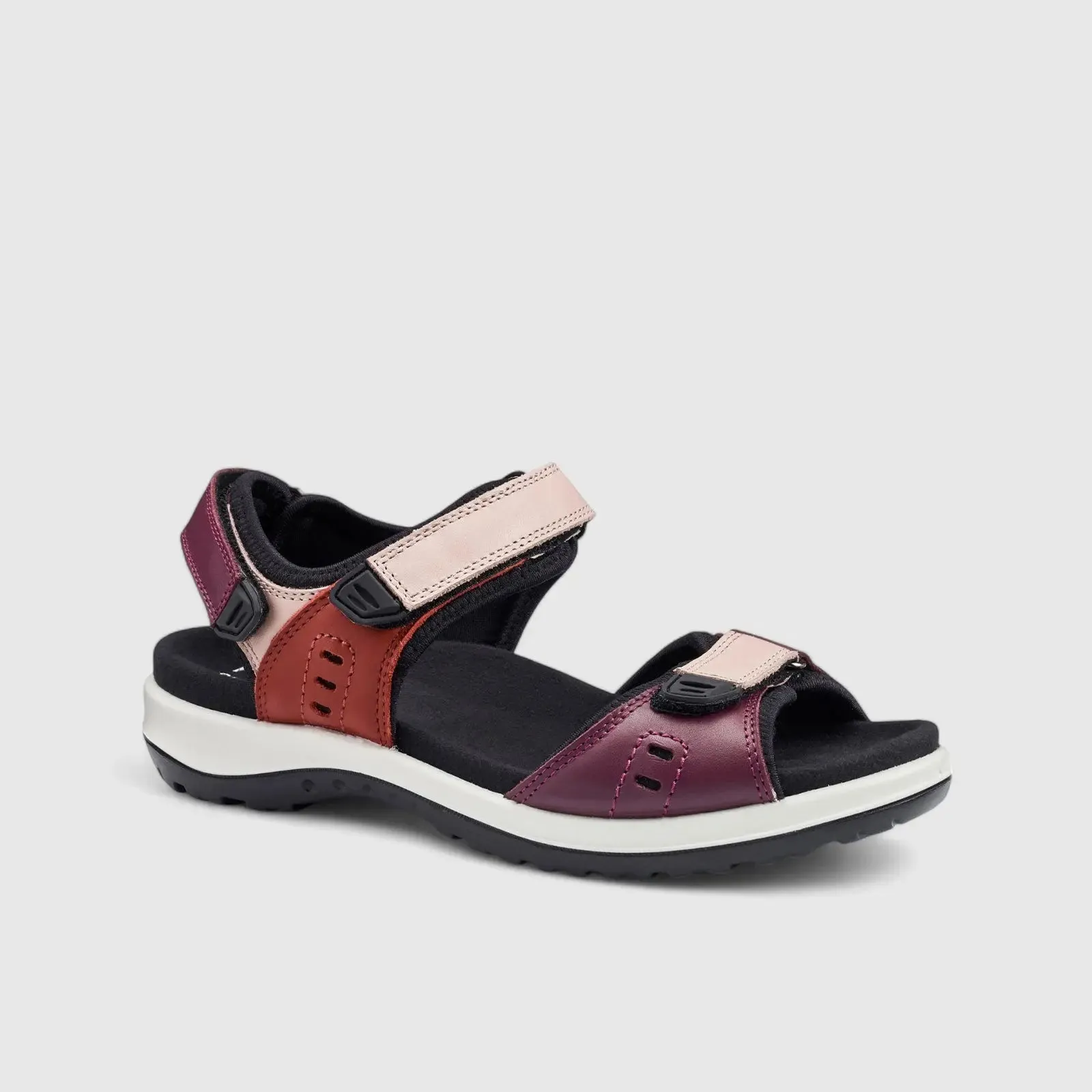 Walk Comfort Strap Sandal Purple Multi