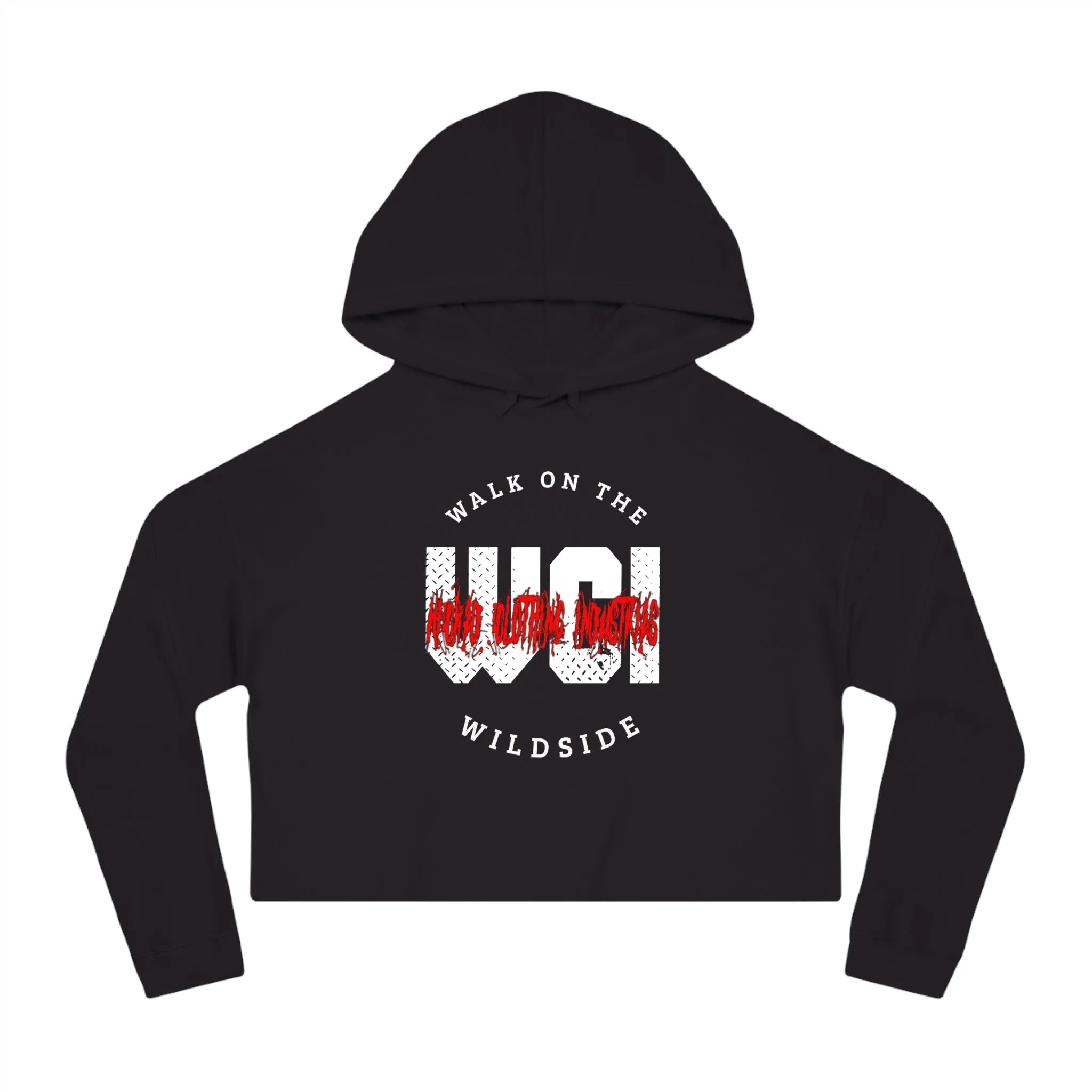 Walk On The Wildside 2/ Cropped Hooded Sweatshirt