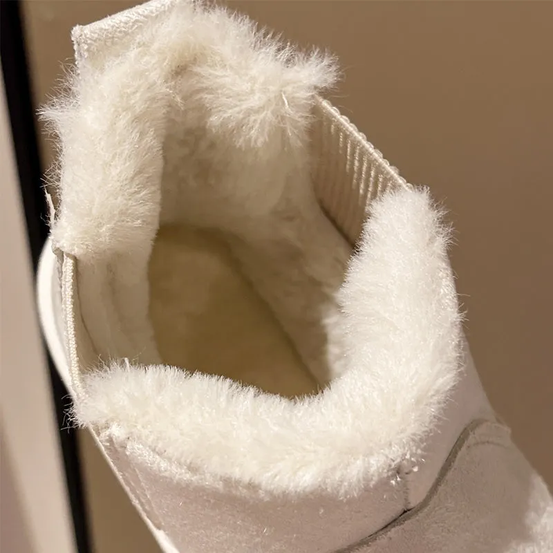 ✨Winter Offer💖Women's Thick Sole Warm Snow Ankle Boots