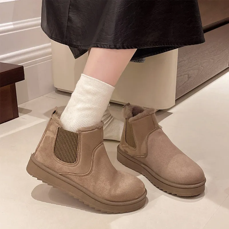 ✨Winter Offer💖Women's Thick Sole Warm Snow Ankle Boots