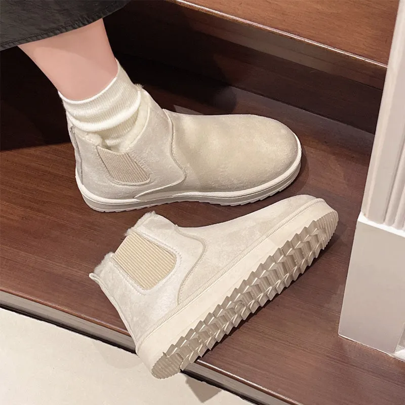 ✨Winter Offer💖Women's Thick Sole Warm Snow Ankle Boots