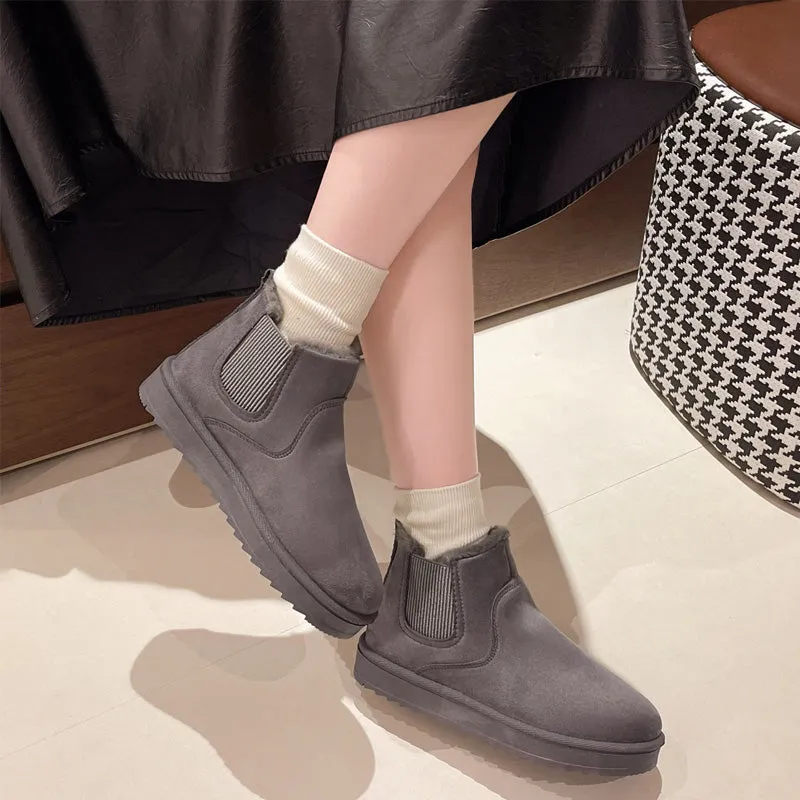 ✨Winter Offer💖Women's Thick Sole Warm Snow Ankle Boots
