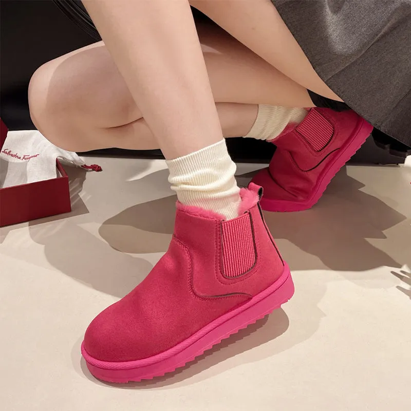 ✨Winter Offer💖Women's Thick Sole Warm Snow Ankle Boots