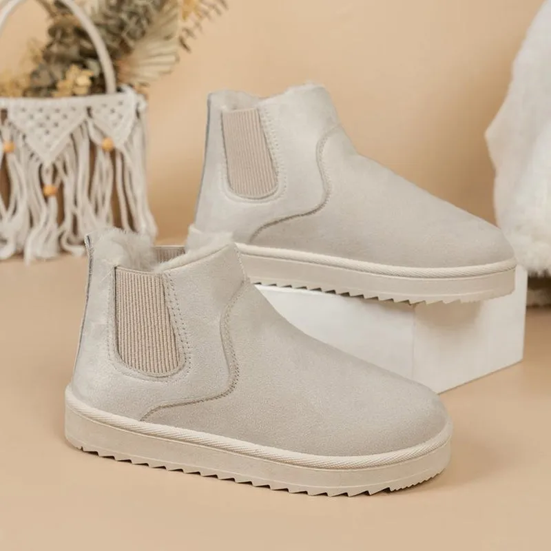 ✨Winter Offer💖Women's Thick Sole Warm Snow Ankle Boots