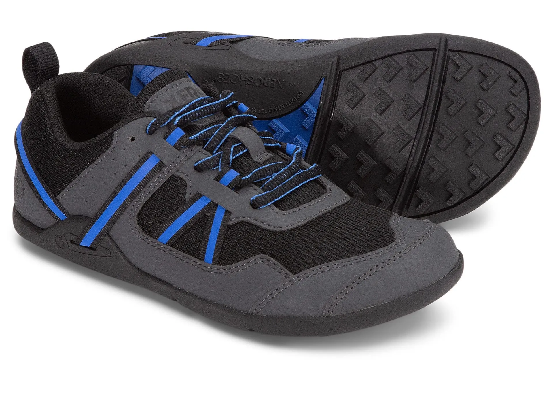 Xero Shoes Prio (Little Kid/Big Kid) Asphalt/Blue 12 Little Kid M