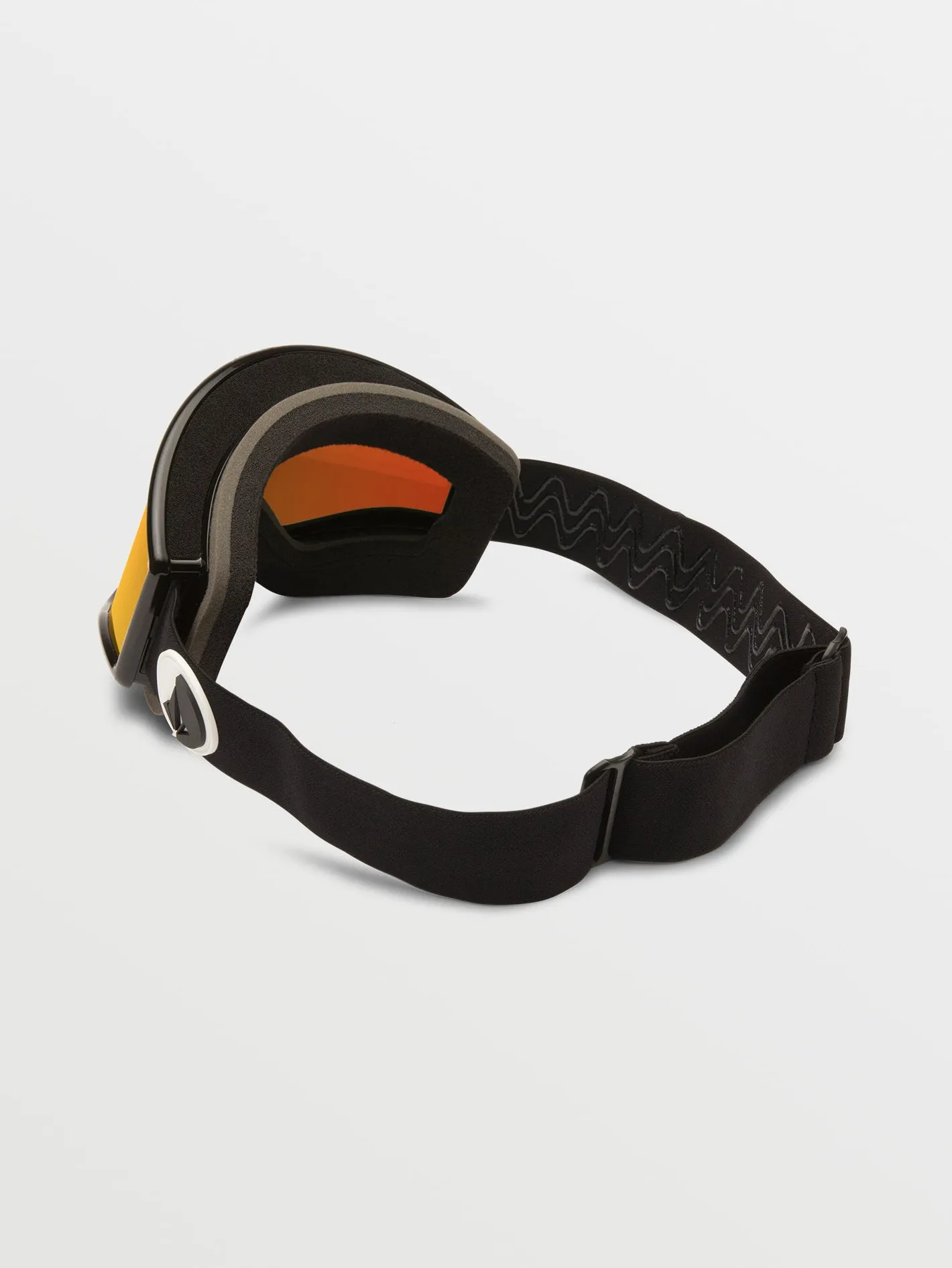 Yae Gloss Black Goggle - Red Chrome