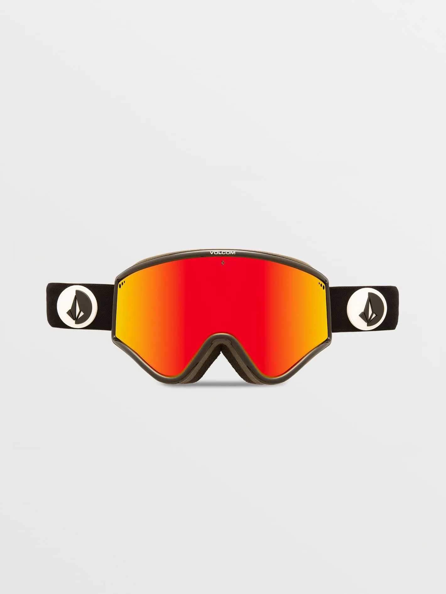 Yae Gloss Black Goggle - Red Chrome